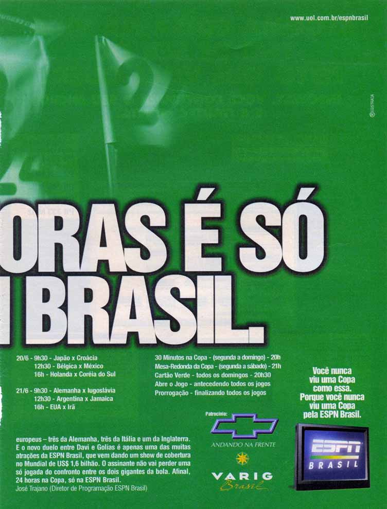 Copa 24h no Brasil é só na ESPN Brasil