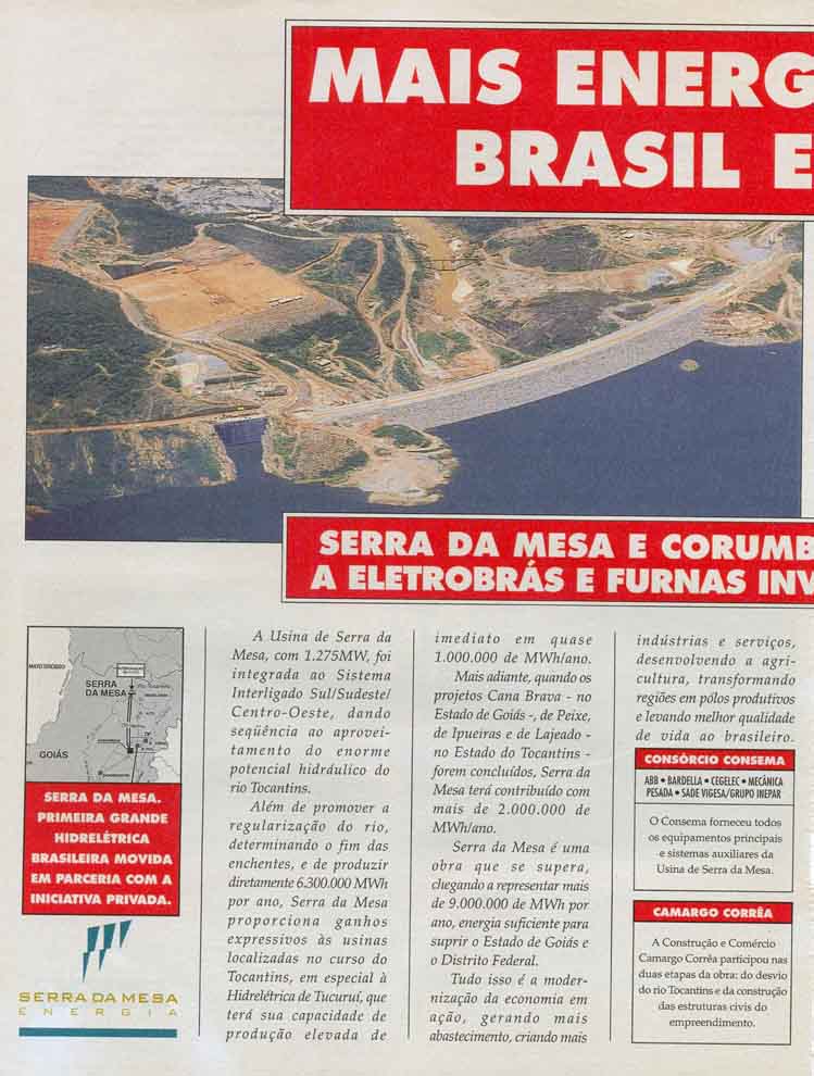 Mais energia pra um Brasil em ação