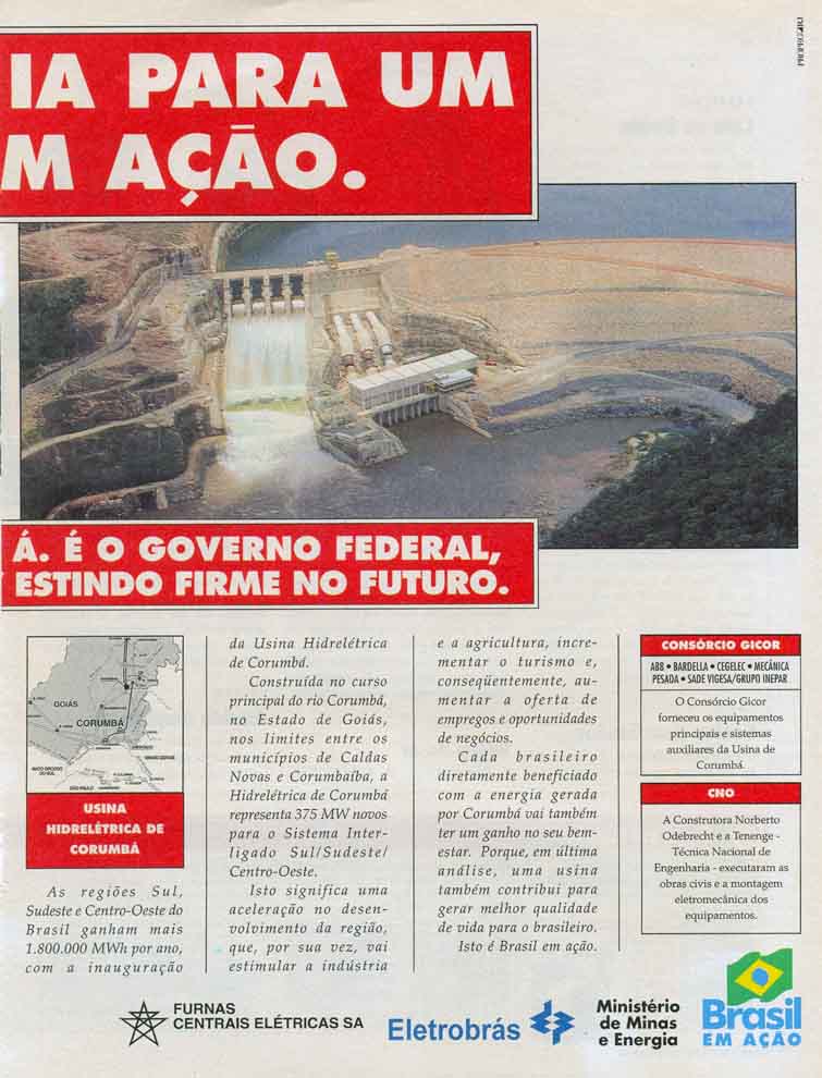 Mais energia pra um Brasil em ação