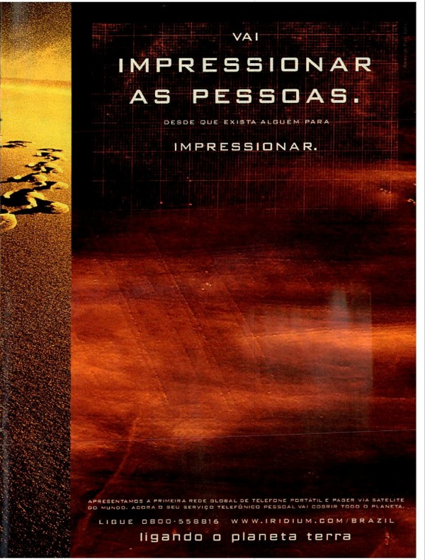 Vai impressionar as pessoas.