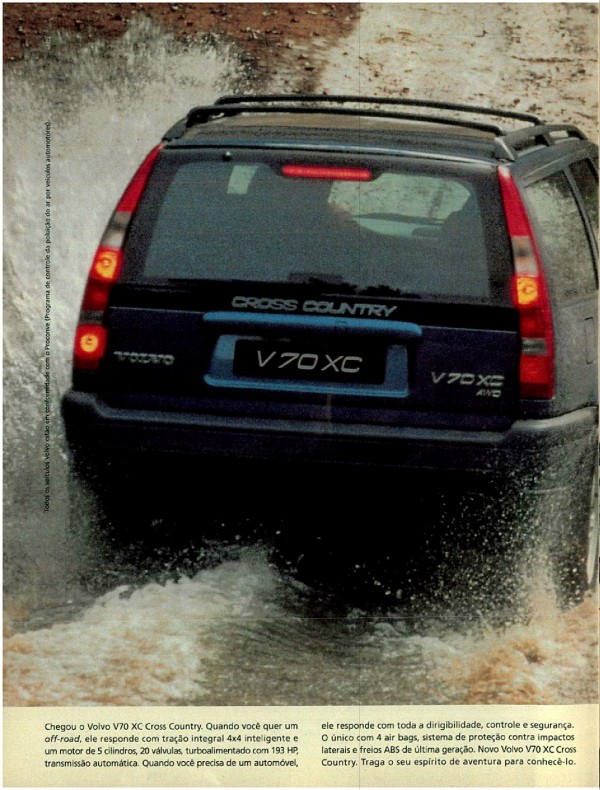 Off-road quando você quer, on-road quando você precisa.