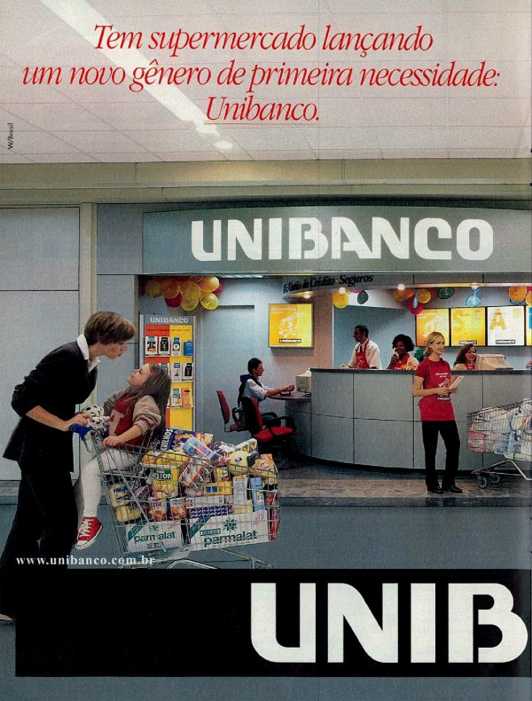 Tem supermercado lançando um novo gênero de primeira necessidade: Unibanco
