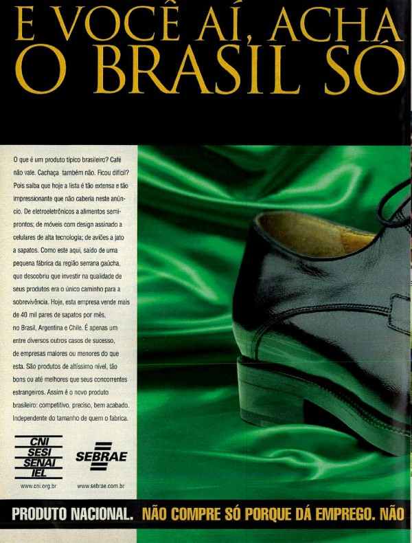 E você ai, achando que o Brasil só sabia fazer avião a jato.