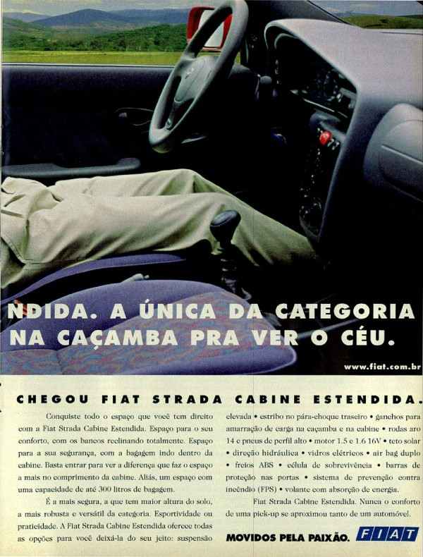 Fiat Strada Cabine Estendida