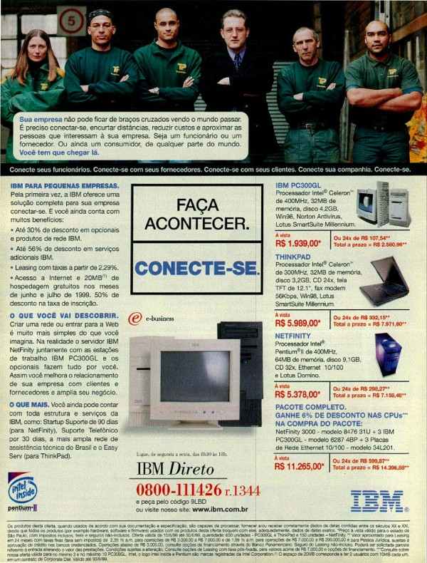 Faça acontecer. Conecte-se
