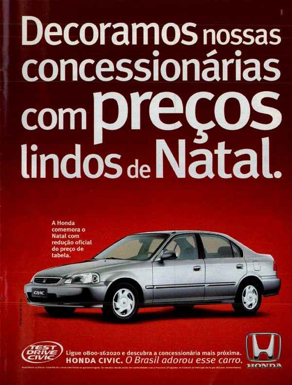 Decoramos nossas concessionárias com preços lindos de natal