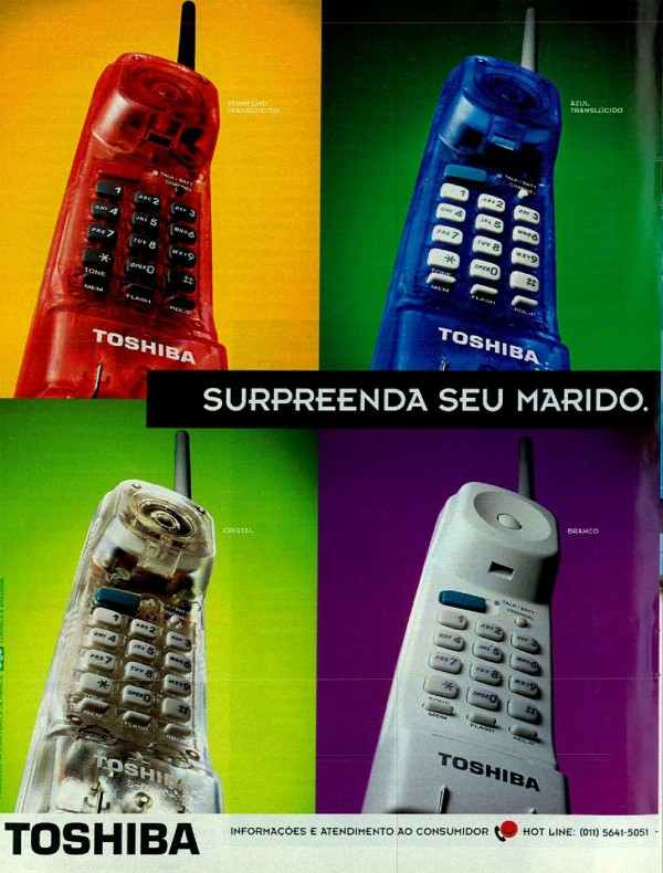 Telefones sem frio translúcidos