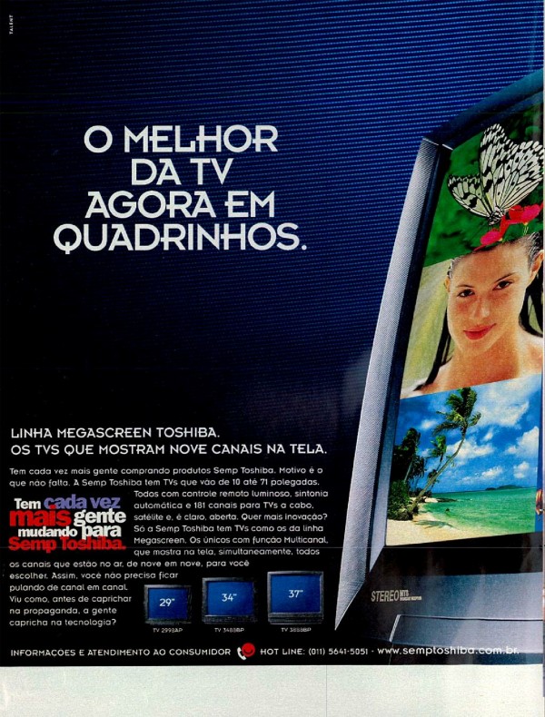 O Melhor da TV agora em quadrinhos.