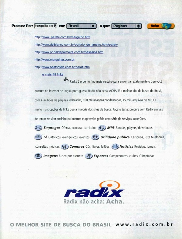 Sites de busca