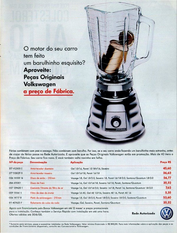 Peças Originais Volkswagen