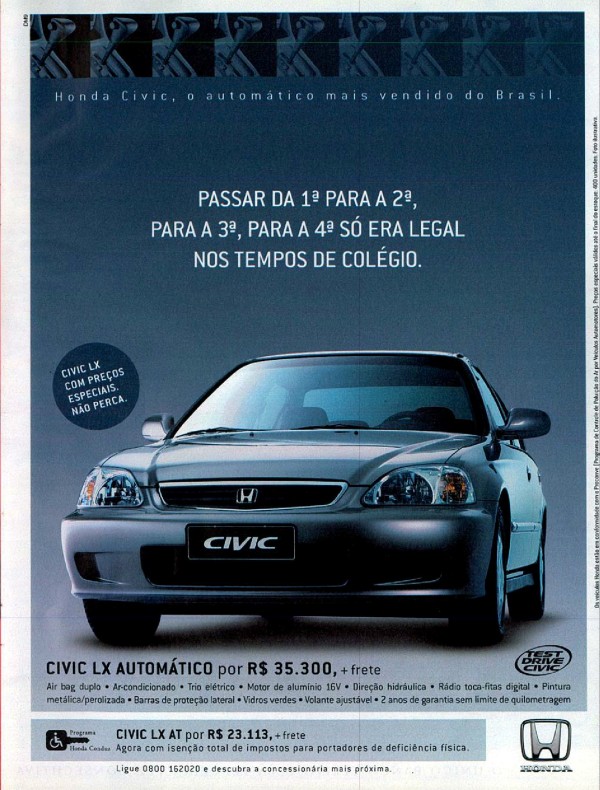 Civic LX Automático