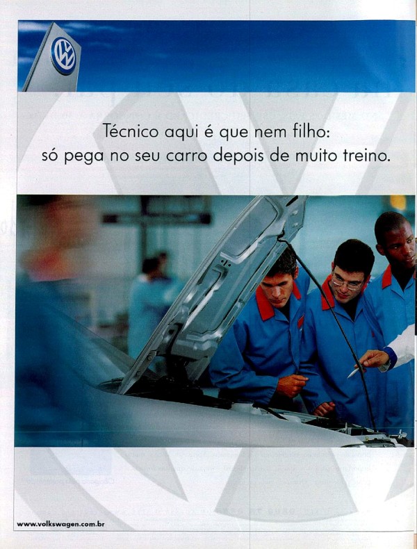 Técnico aqui é que nem filho: só pega no seu carro depois de muito treino