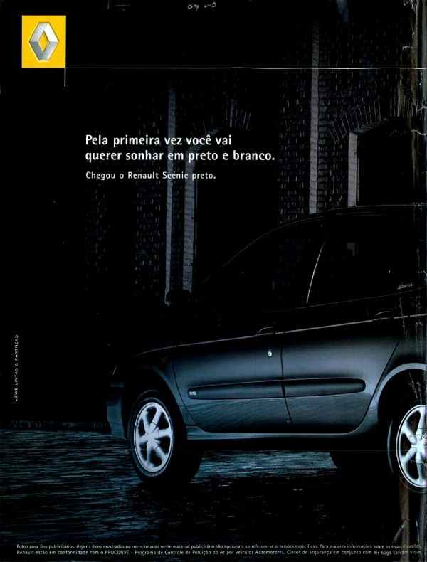 Renault Seénie preto