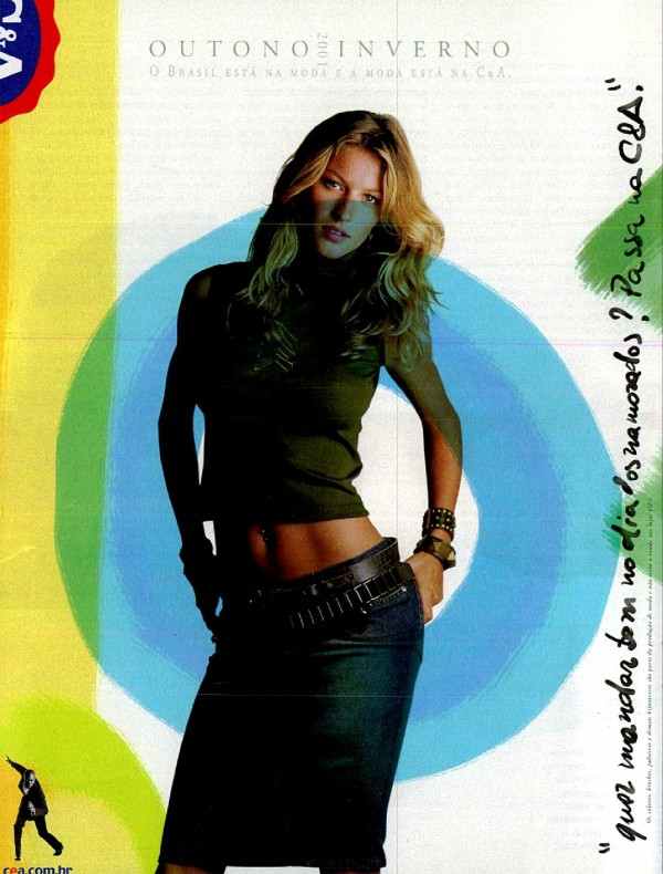 Outono Inverno 2001. O brasil está na moda e a moda está na C&A
