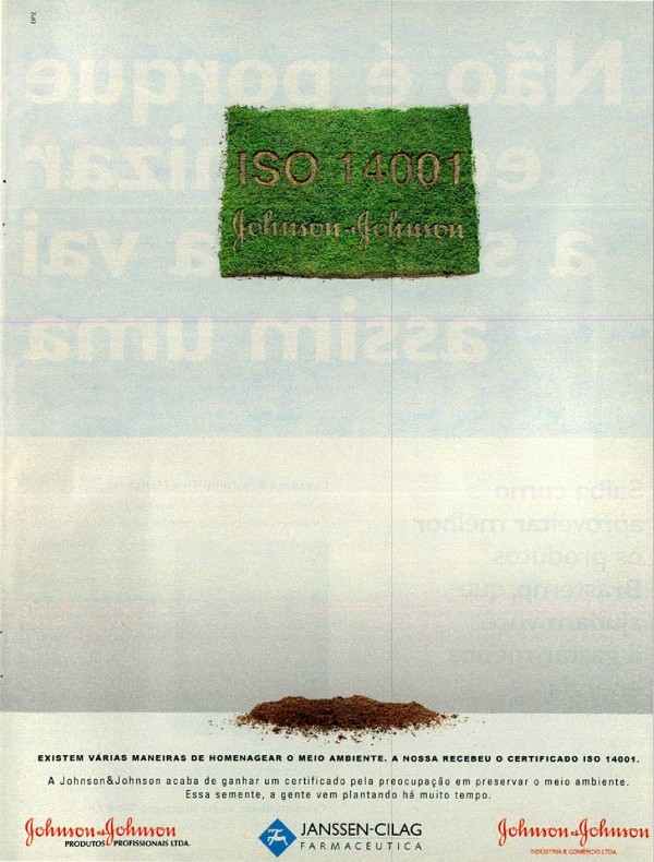 Existem várias maneiras de homenagear o meio ambiente. A nossa receneu o certificado ISO 14004