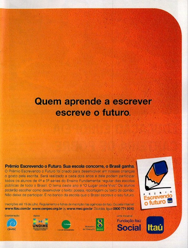 Prêmio Escrevendo o futuro