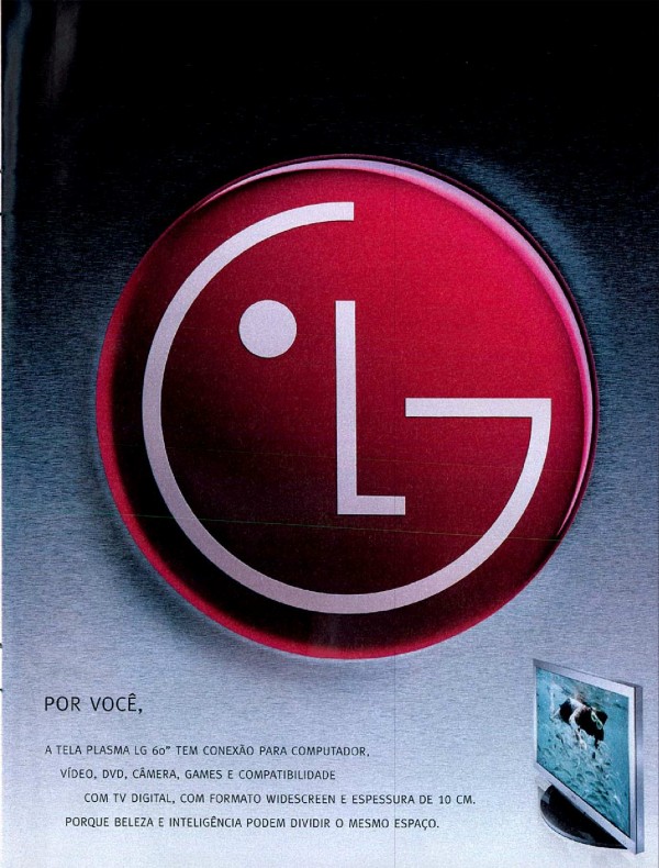 TV de projeção 54" e Telaplasma 60"