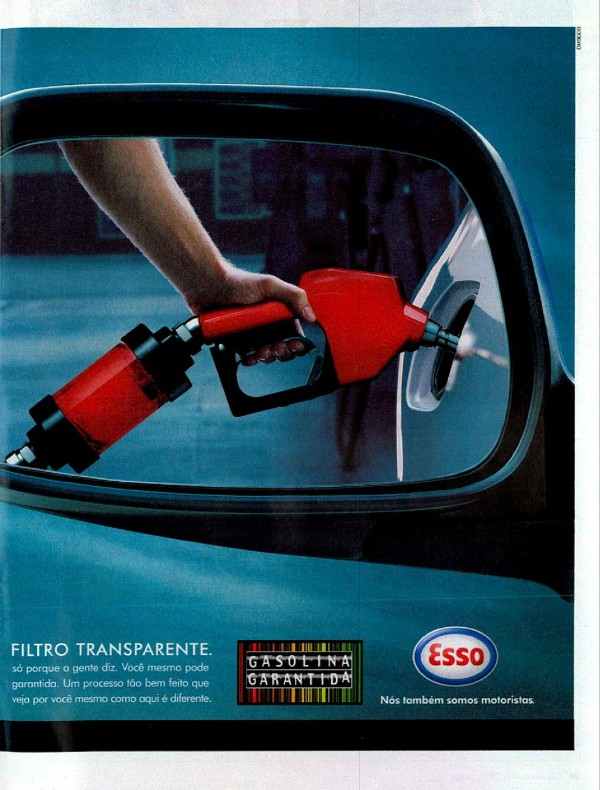 Gasolina funciona que nem semáforo:se for amarelo é para ter atenção, se for vermelho, pode parar