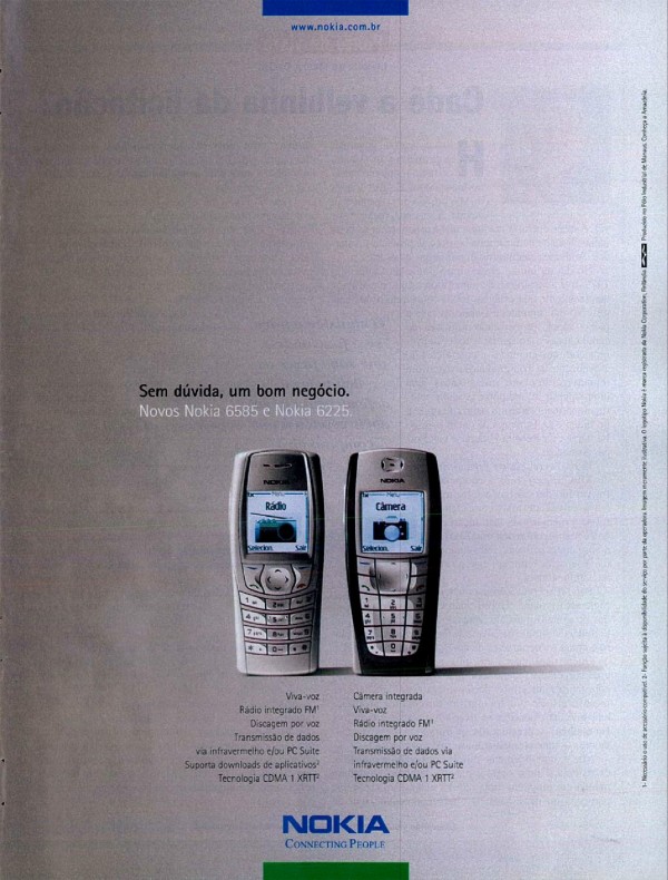 Nokia 6585 e Nokia 6225