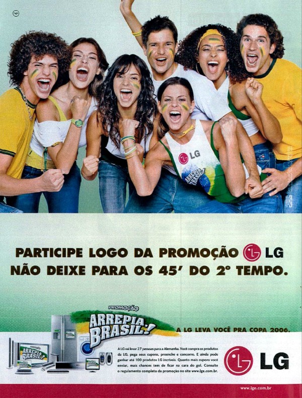 Promoção Arrepia Brasil