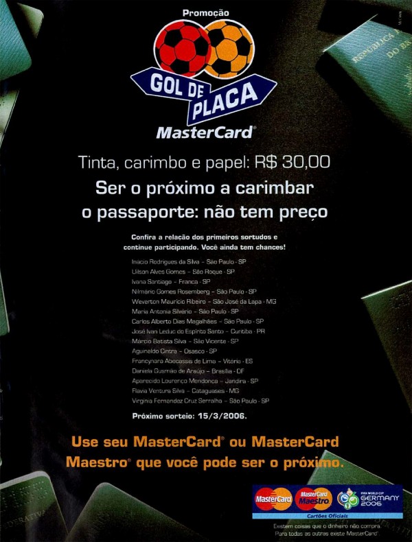 Promoção Gol de Placa