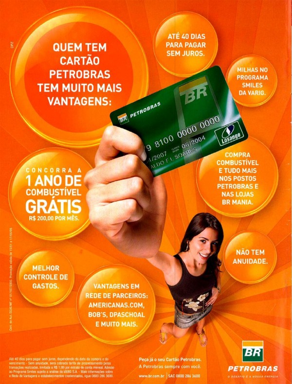 Cartão Petrobras