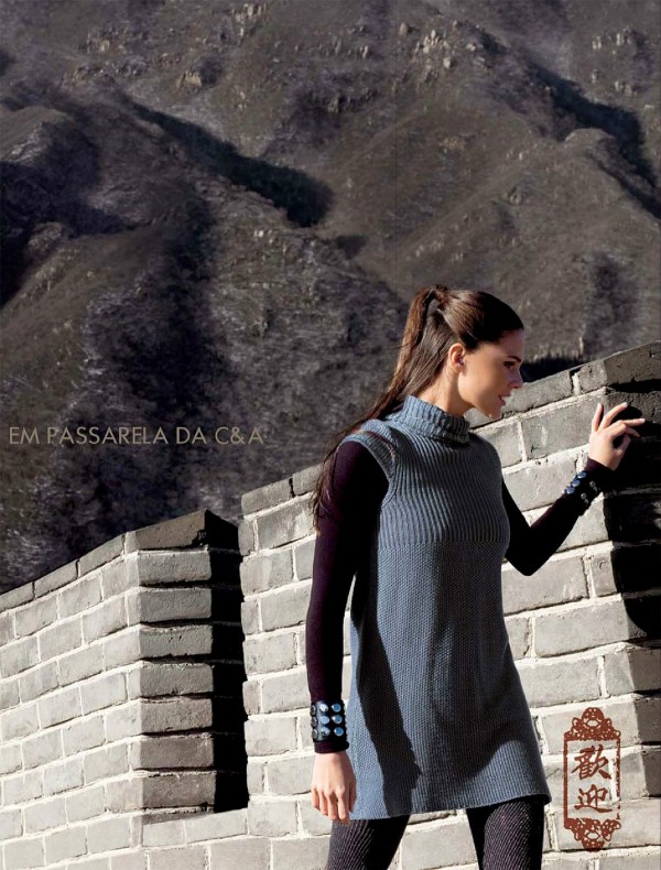 O dia que a muralha da China se transformou em passarela da C&A