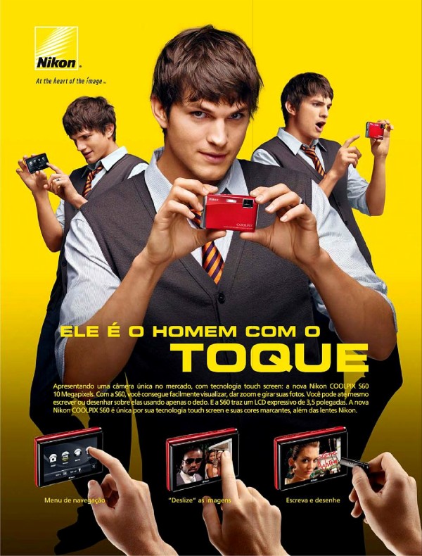 Ele é o homem com o toque