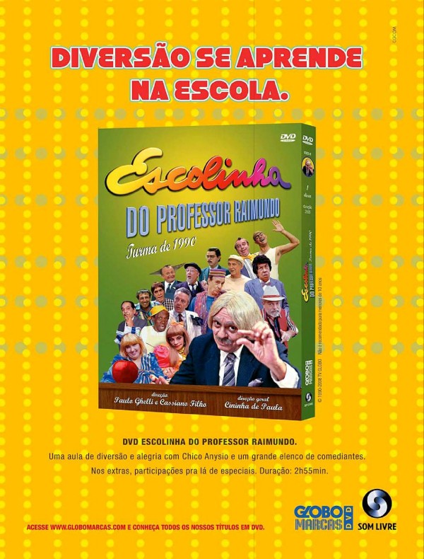 DVD Escolinha do Professor Raimundo