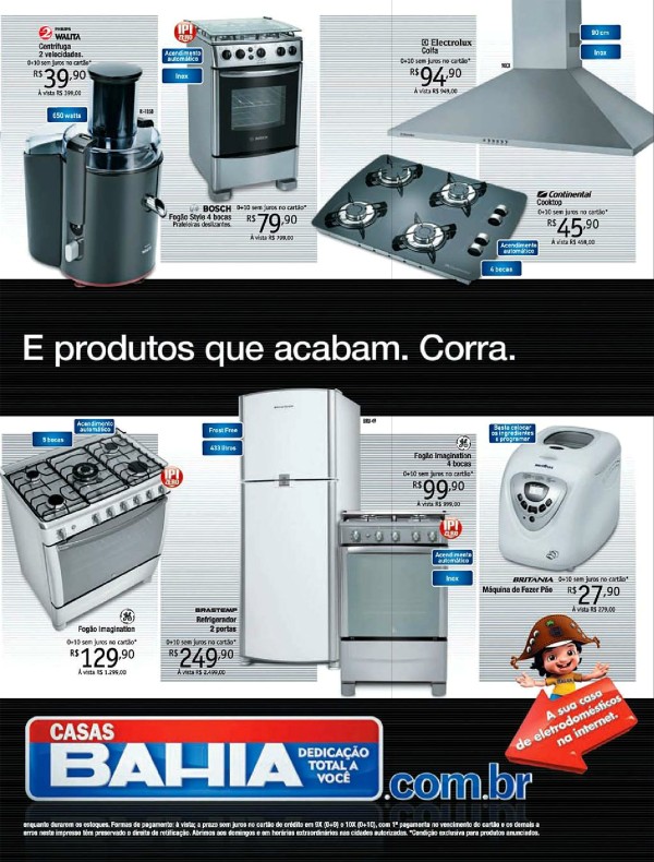 É design que não acaba mais. E produtos que acabam. Corra