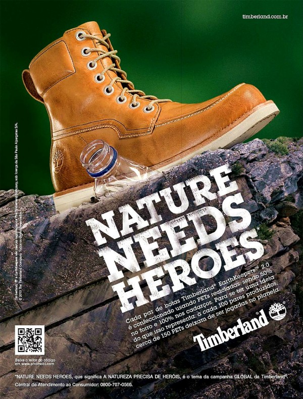NATURE NEEDS HEROES.