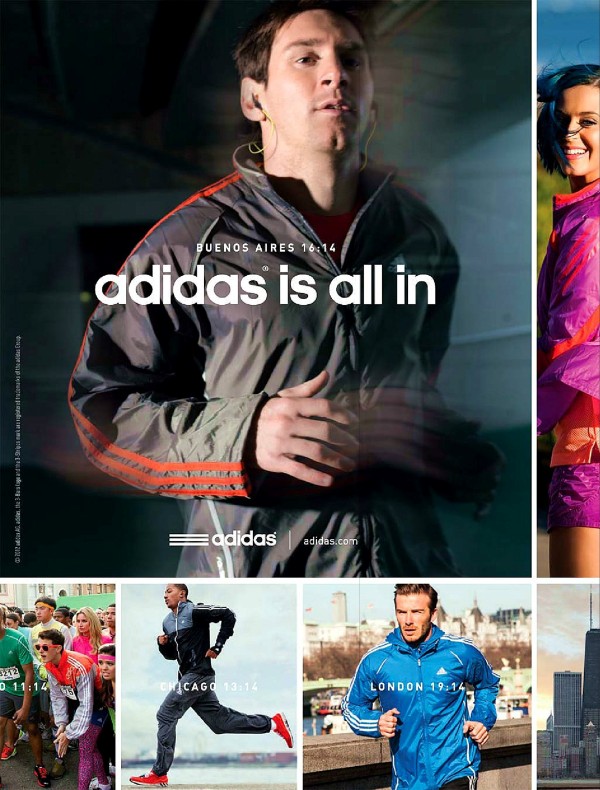 Adidas is all in
