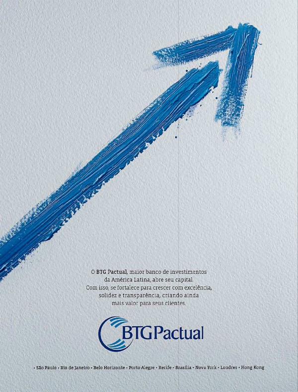 O BTG Pactual abre seu capital. Mais um passo no compromisso com a criação de valor para seus clientes.