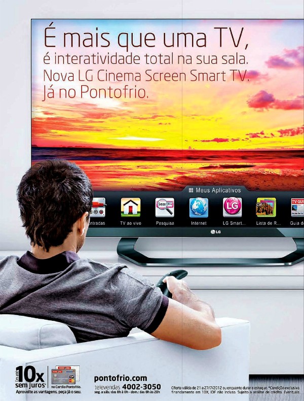 É mais que uma TV.