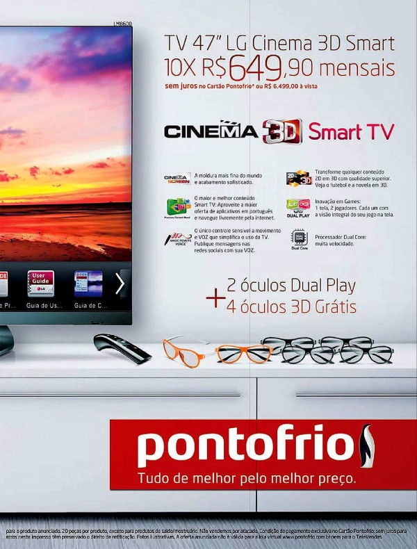 É mais que uma TV.